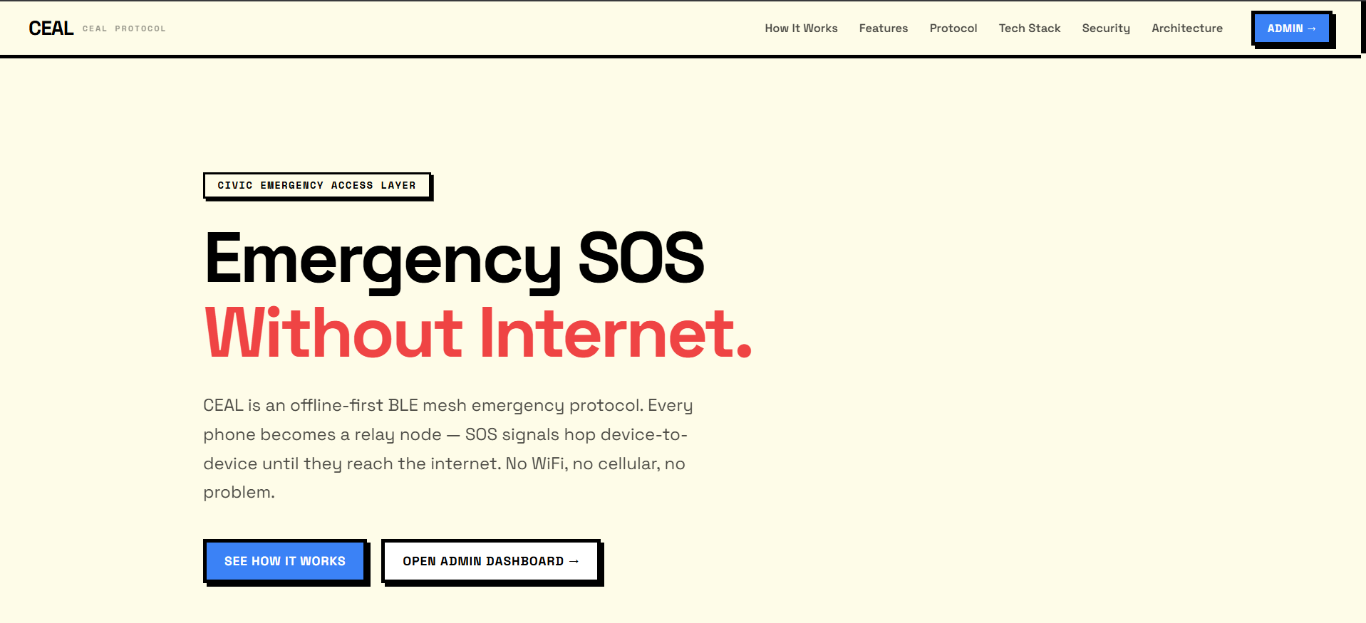 CEAL – Civic Emergency Access Layer asset 2
